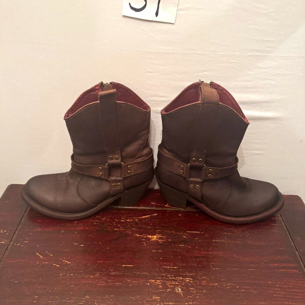 Ariat Women's Brown Leather Paddock Riding Boots Style 10007064 US 6.5B